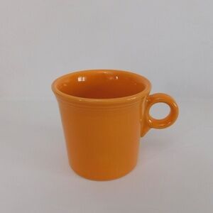 FIESTAWARE Retired Tangerine Orange Classic Ring Handle Mug Ceramic Fiesta Ware